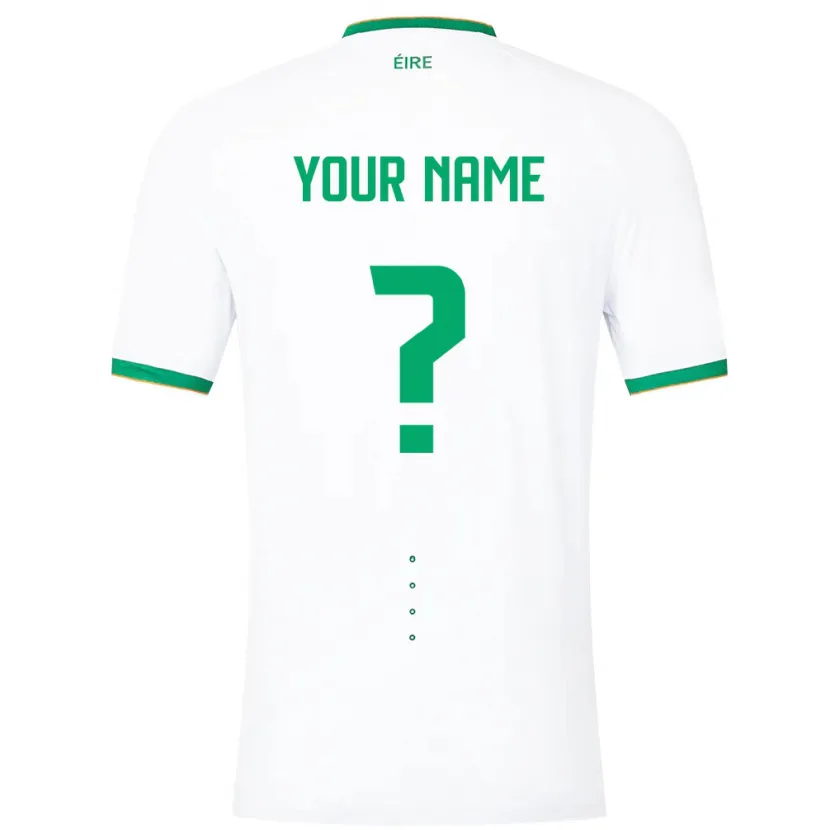 Danxen Kid Ireland Your Name #0 White Away Jersey 24-26 T-Shirt