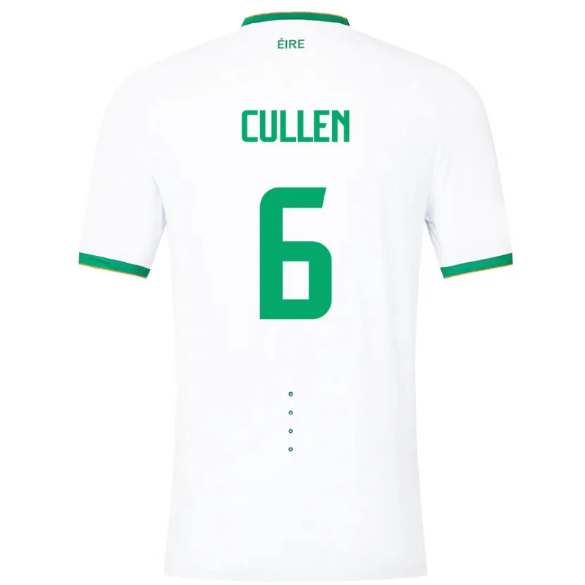 Danxen Kid Ireland Josh Cullen #6 White Away Jersey 24-26 T-Shirt