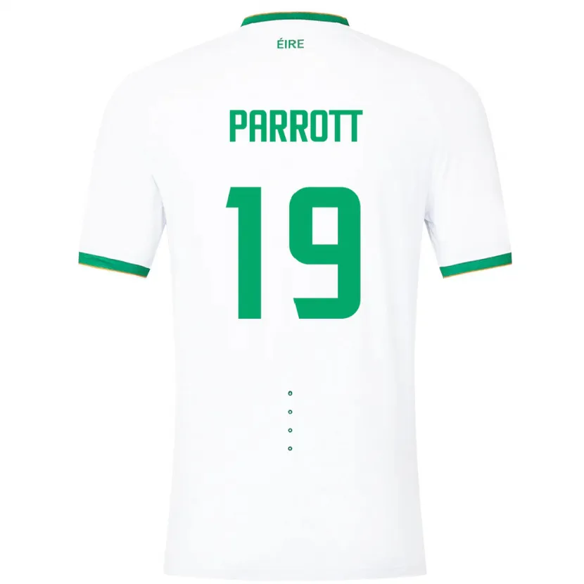 Danxen Kid Ireland Troy Parrott #19 White Away Jersey 24-26 T-Shirt