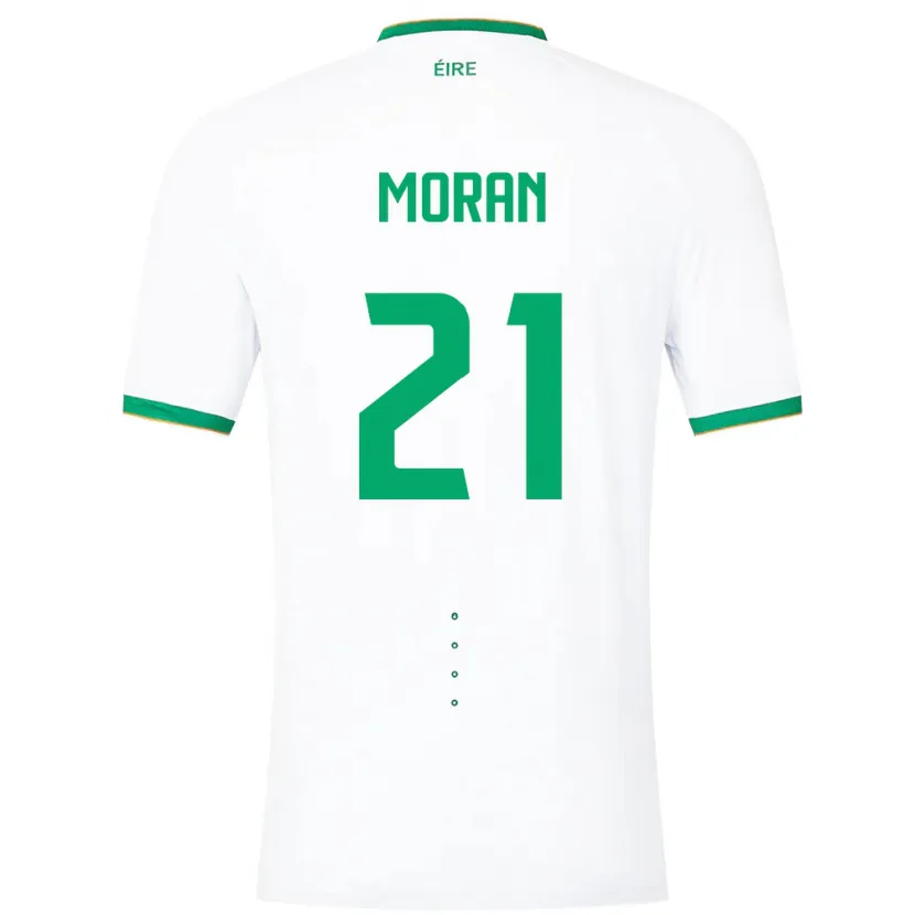 Danxen Kid Ireland Andy Moran #21 White Away Jersey 24-26 T-Shirt