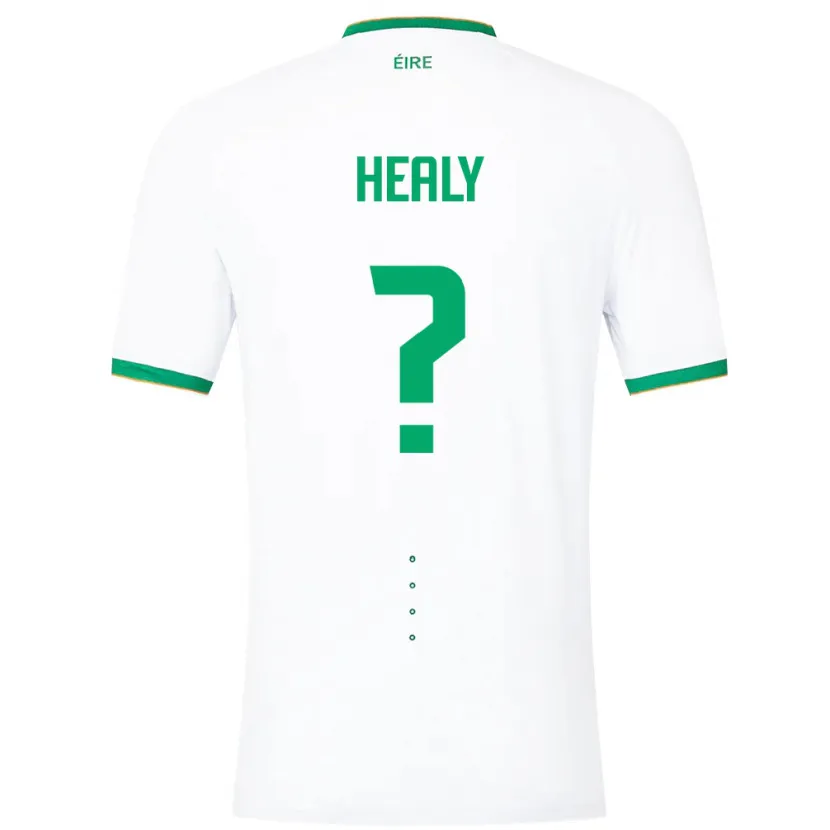 Danxen Kid Ireland Matthew Healy #0 White Away Jersey 24-26 T-Shirt