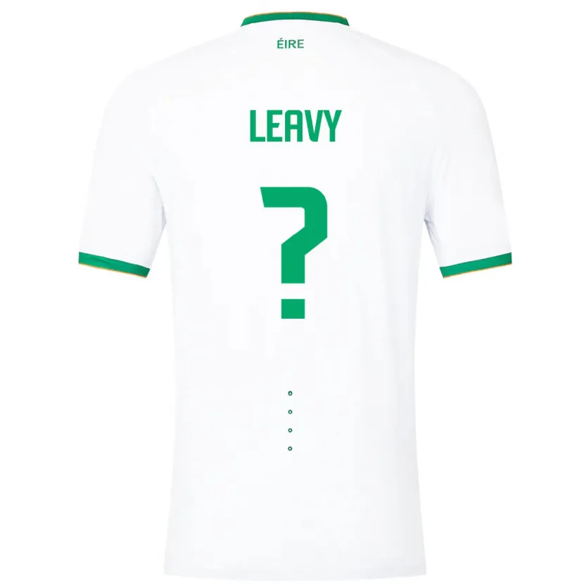 Danxen Kid Ireland Kian Leavy #0 White Away Jersey 24-26 T-Shirt