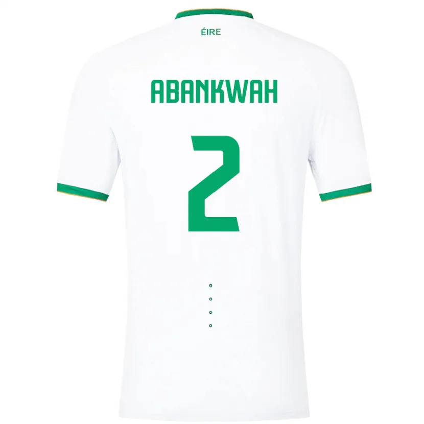 Danxen Kid Ireland James Abankwah #2 White Away Jersey 24-26 T-Shirt