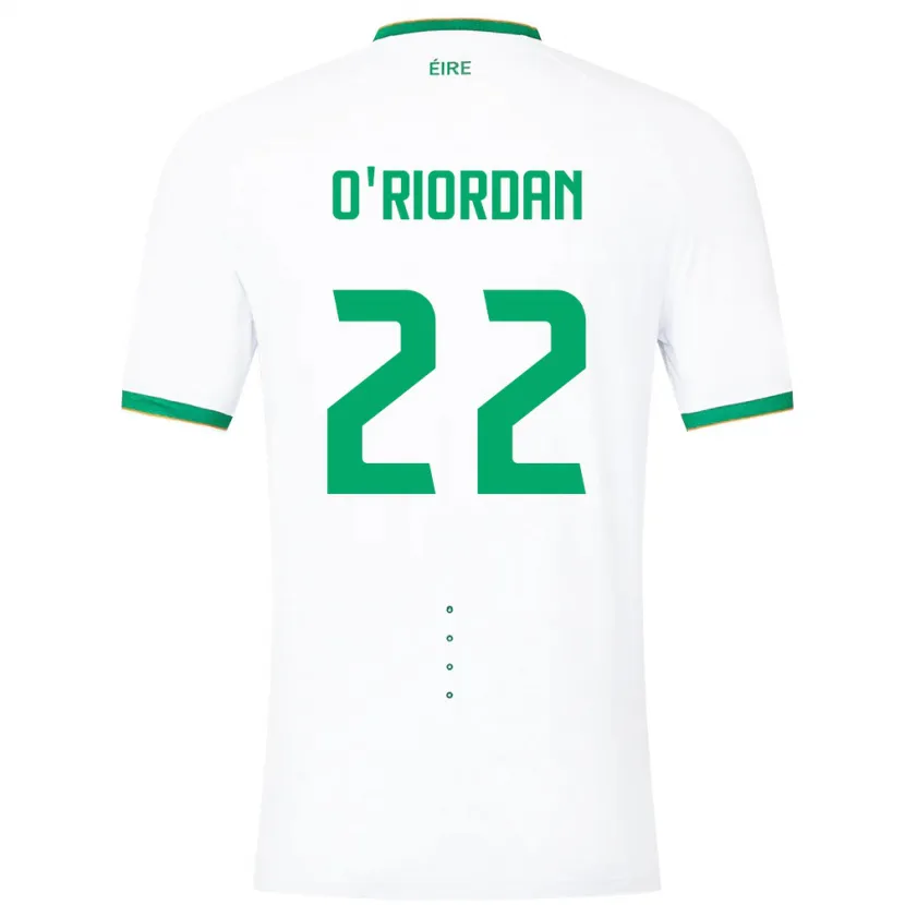 Danxen Kid Ireland Connor O'riordan #22 White Away Jersey 24-26 T-Shirt