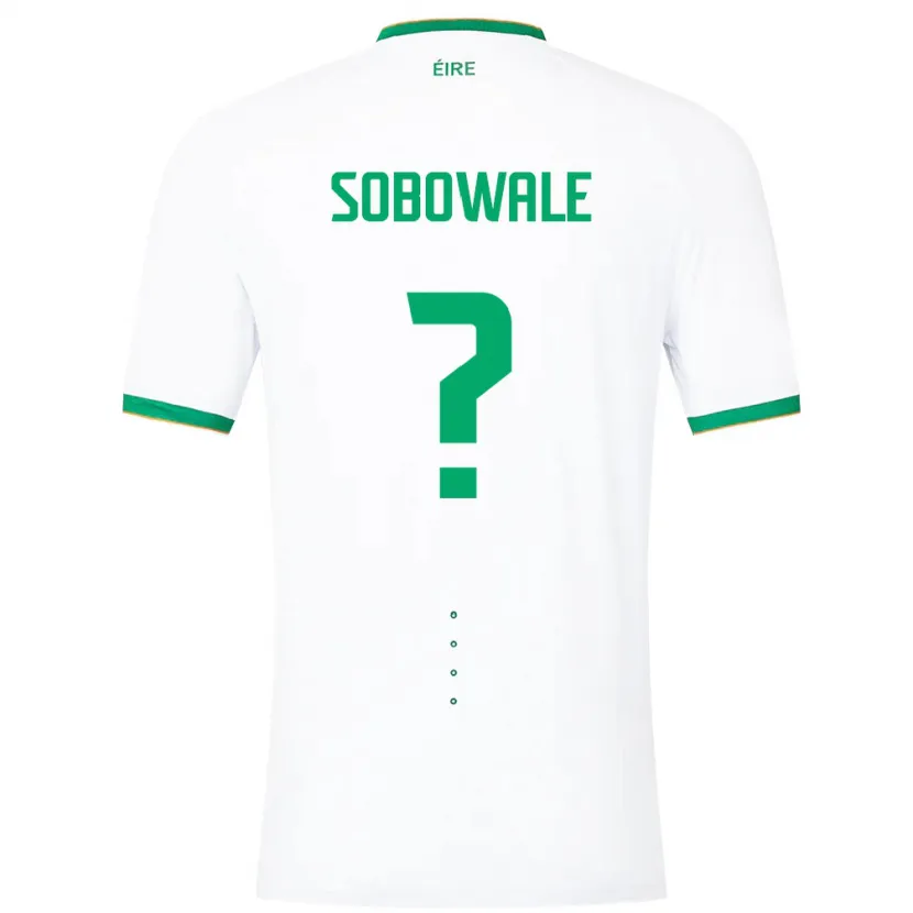 Danxen Kid Ireland Timi Sobowale #0 White Away Jersey 24-26 T-Shirt