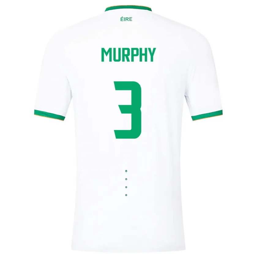 Danxen Kid Ireland Alex Murphy #3 White Away Jersey 24-26 T-Shirt