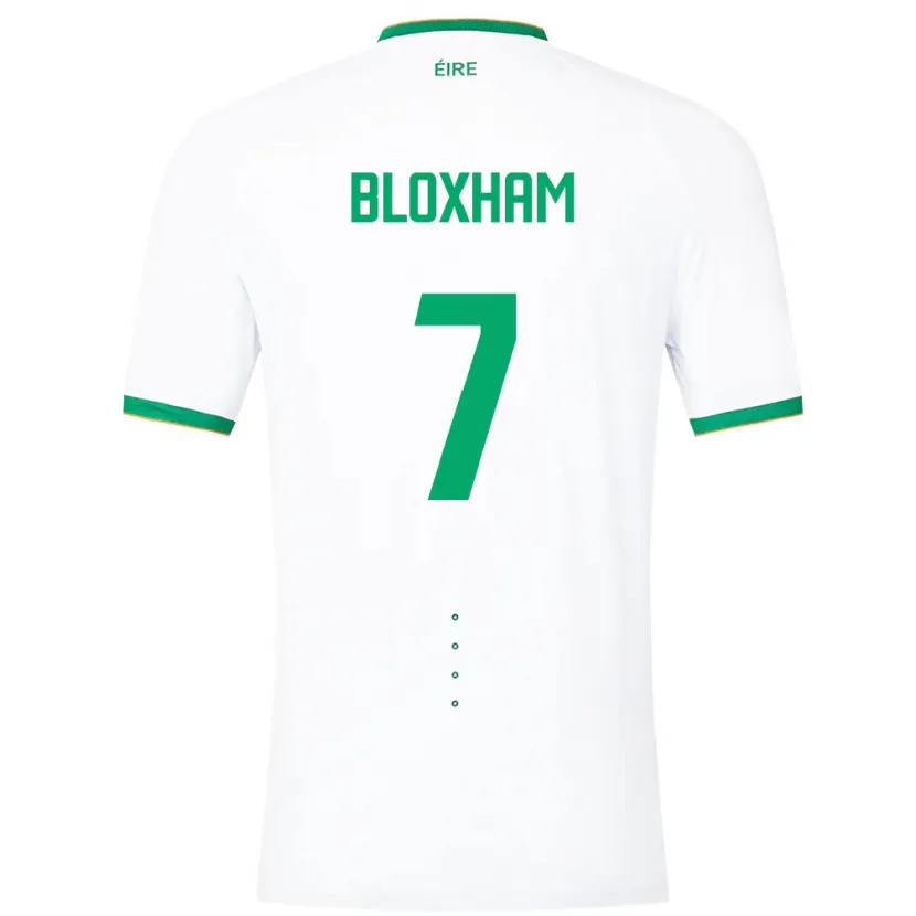 Danxen Kid Ireland Tom Bloxham #7 White Away Jersey 24-26 T-Shirt