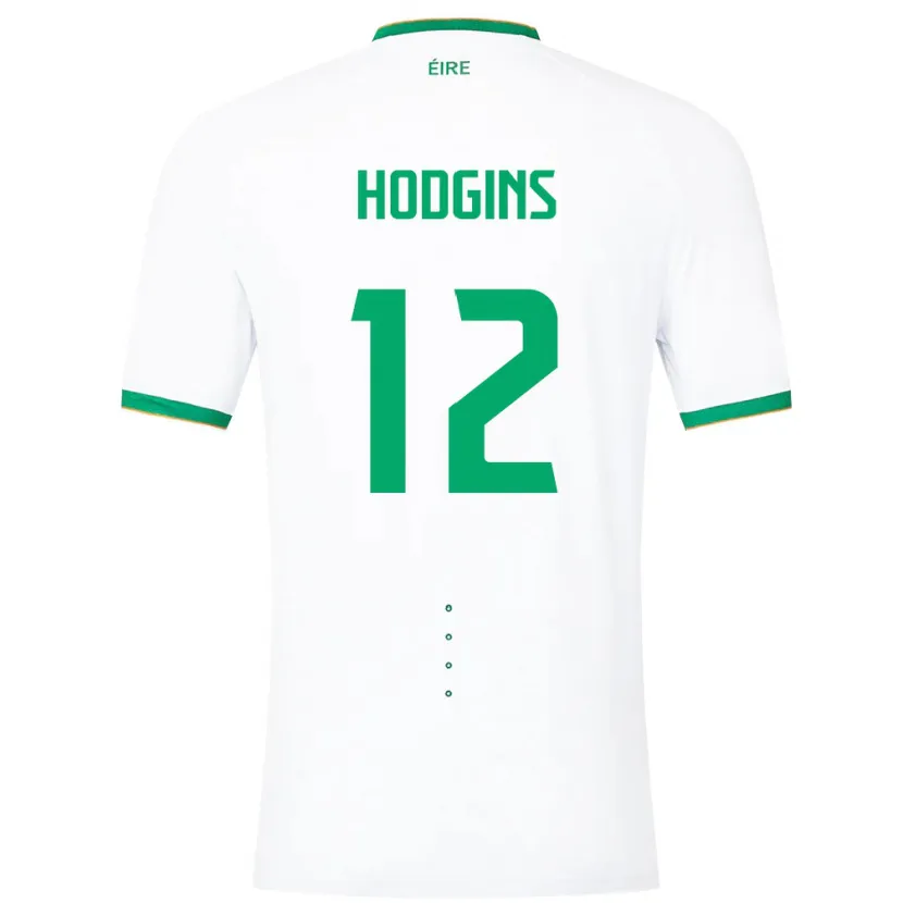 Danxen Kid Ireland Gavin Hodgins #12 White Away Jersey 24-26 T-Shirt