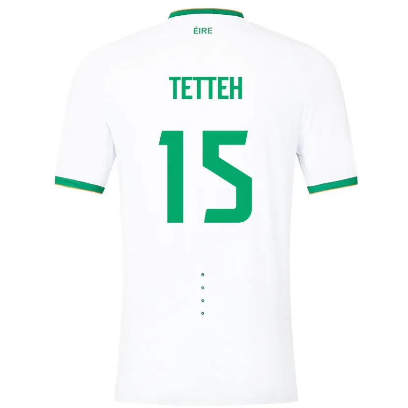 Danxen Kid Ireland Gideon Tetteh #15 White Away Jersey 24-26 T-Shirt