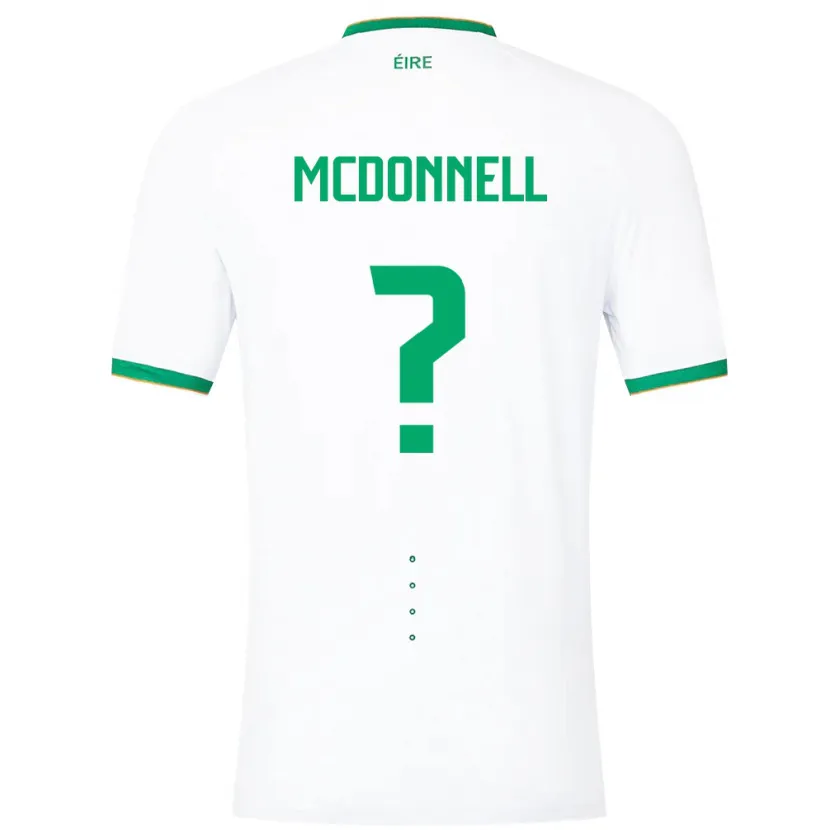 Danxen Kid Ireland Grady Mcdonnell #0 White Away Jersey 24-26 T-Shirt