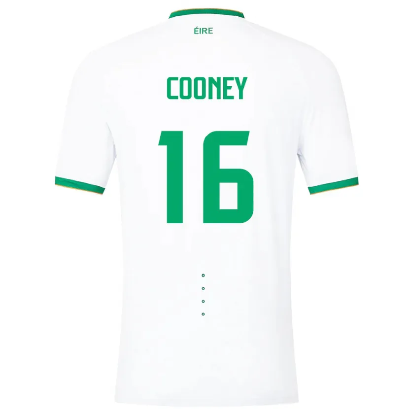 Danxen Kid Ireland Oisin Cooney #16 White Away Jersey 24-26 T-Shirt