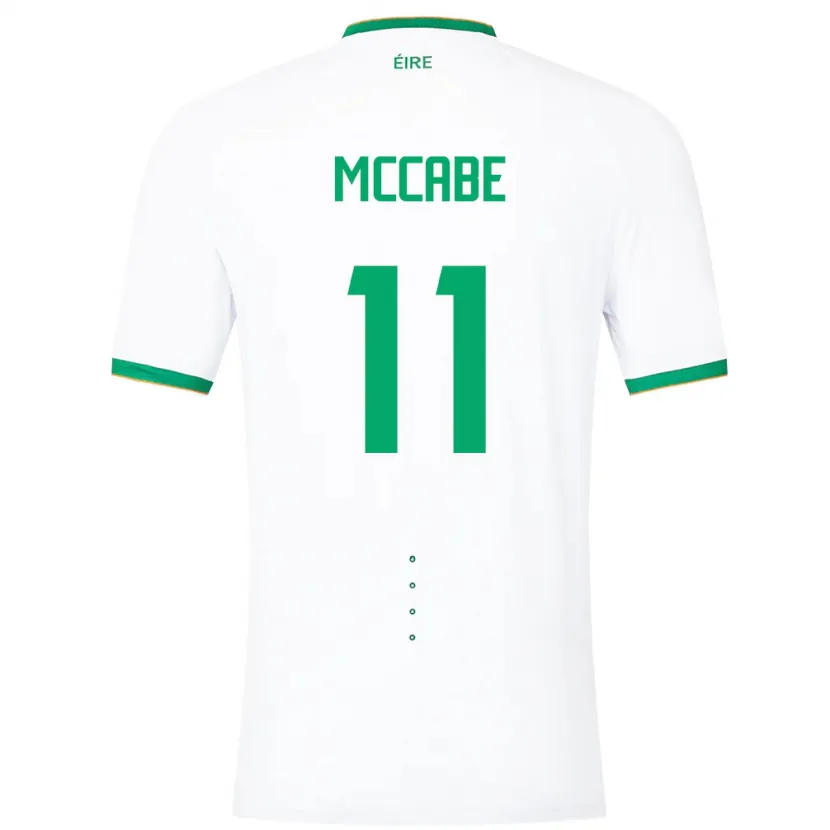 Danxen Kid Ireland Katie Mccabe #11 White Away Jersey 24-26 T-Shirt