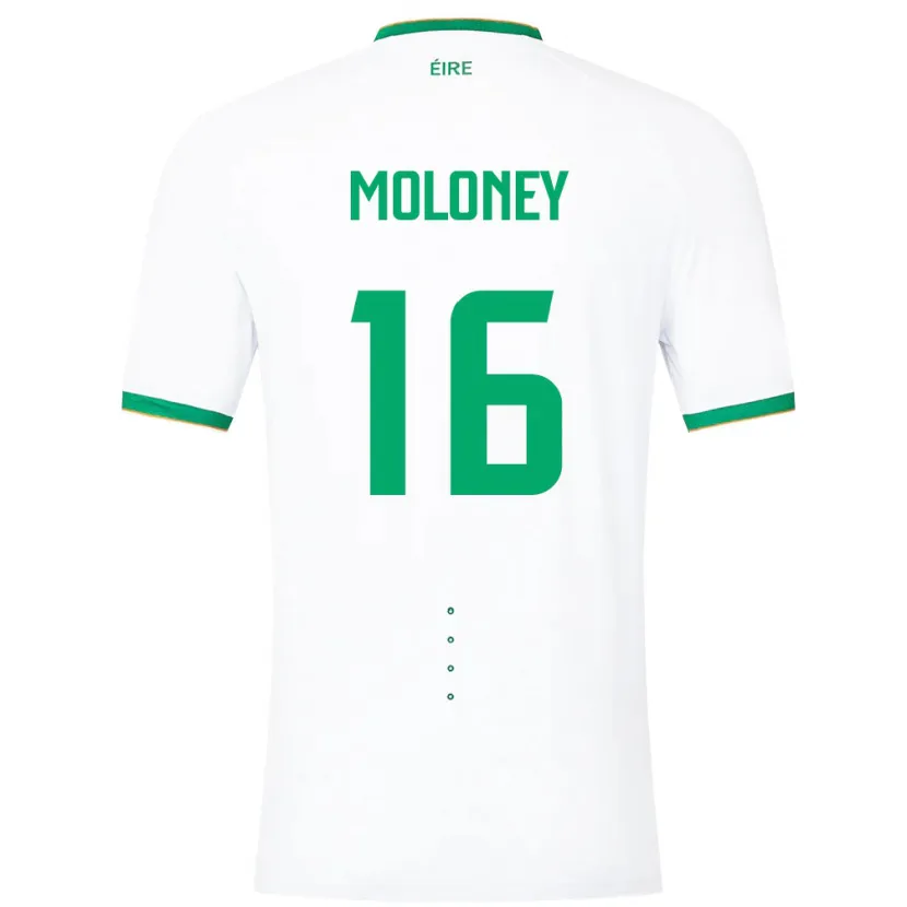 Danxen Kid Ireland Grace Moloney #16 White Away Jersey 24-26 T-Shirt