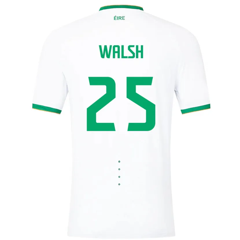 Danxen Kid Ireland Megan Walsh #25 White Away Jersey 24-26 T-Shirt