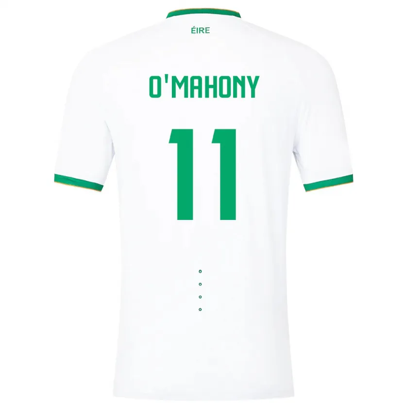 Danxen Kid Ireland Éabha O'mahony #11 White Away Jersey 24-26 T-Shirt