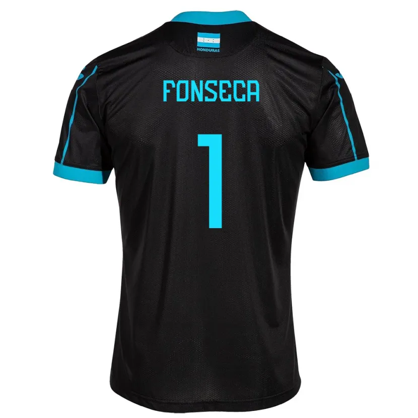 Danxen Kid Honduras Harold Fonseca #1 Black Away Jersey 24-26 T-Shirt