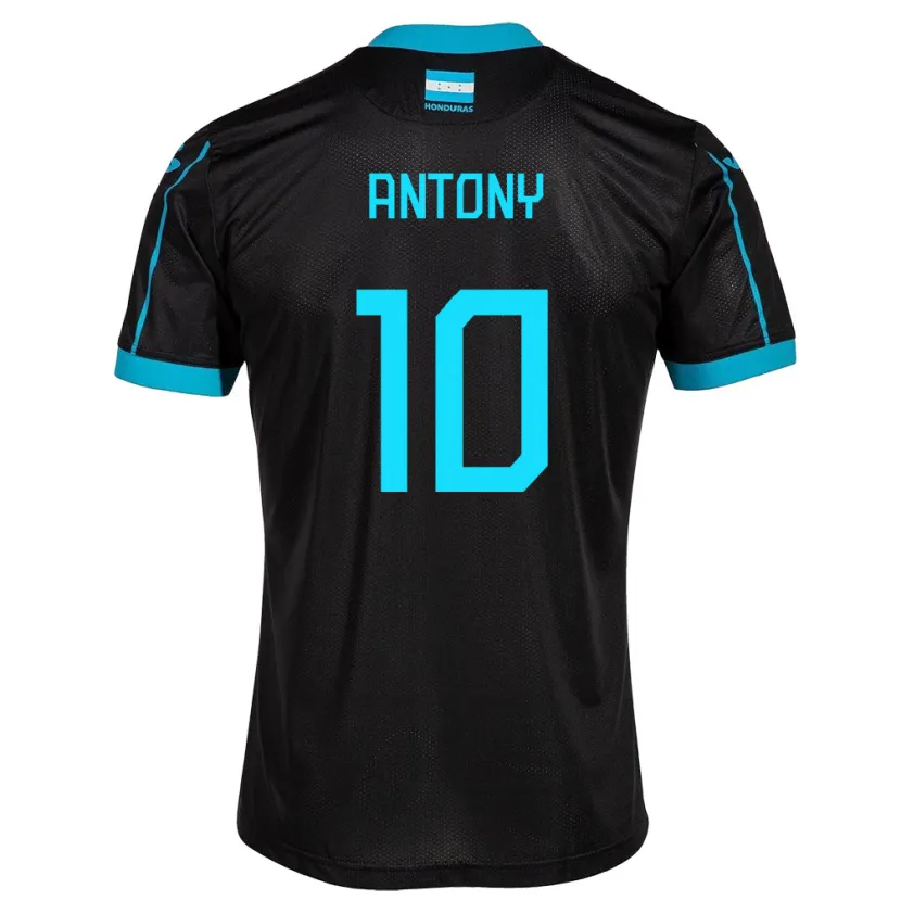 Danxen Kid Honduras Antony García #10 Black Away Jersey 24-26 T-Shirt