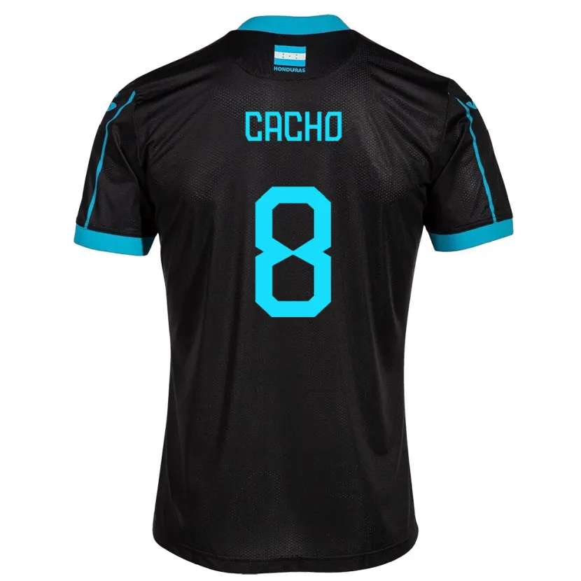 Danxen Kid Honduras Daylor Cacho #8 Black Away Jersey 24-26 T-Shirt