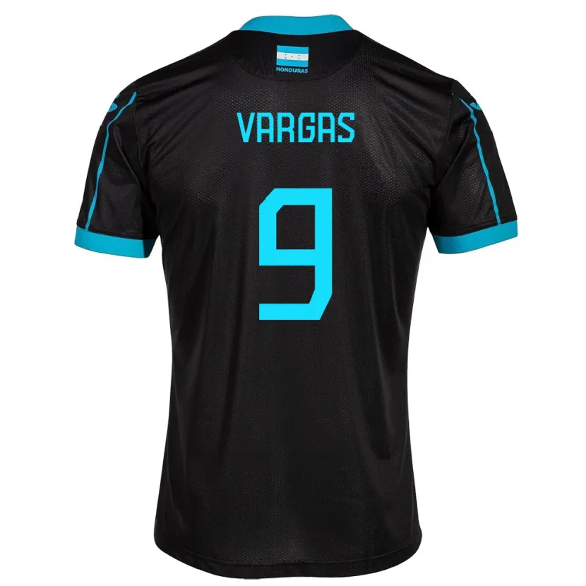 Danxen Kid Honduras Nayrobi Vargas #9 Black Away Jersey 24-26 T-Shirt