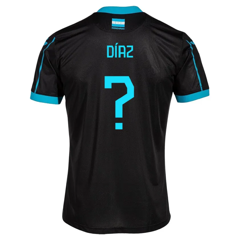 Danxen Kid Honduras Kimberly Díaz #0 Black Away Jersey 24-26 T-Shirt