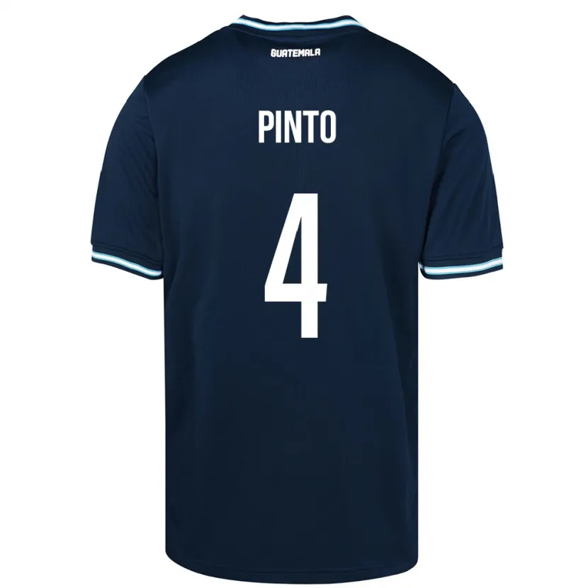 Danxen Kid Guatemala José Carlos Pinto #4 Blue Away Jersey 24-26 T-Shirt