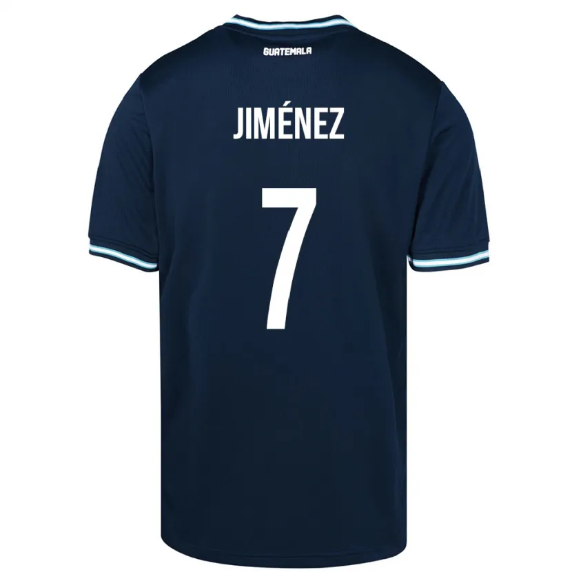 Danxen Kid Guatemala Cristian Jiménez #7 Blue Away Jersey 24-26 T-Shirt