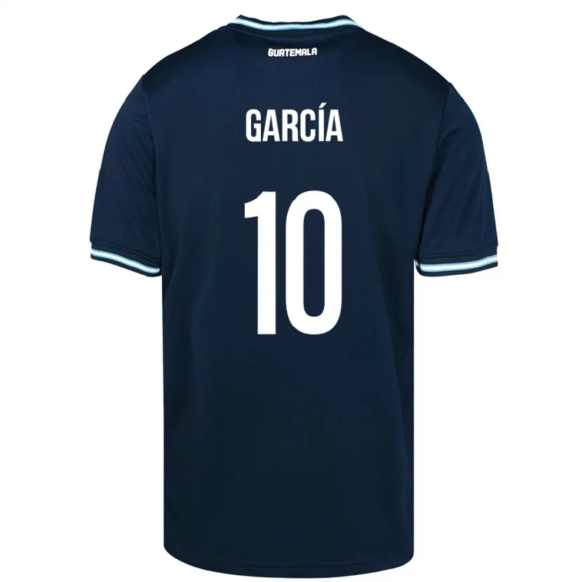 Danxen Kid Guatemala Gabriel García #10 Blue Away Jersey 24-26 T-Shirt