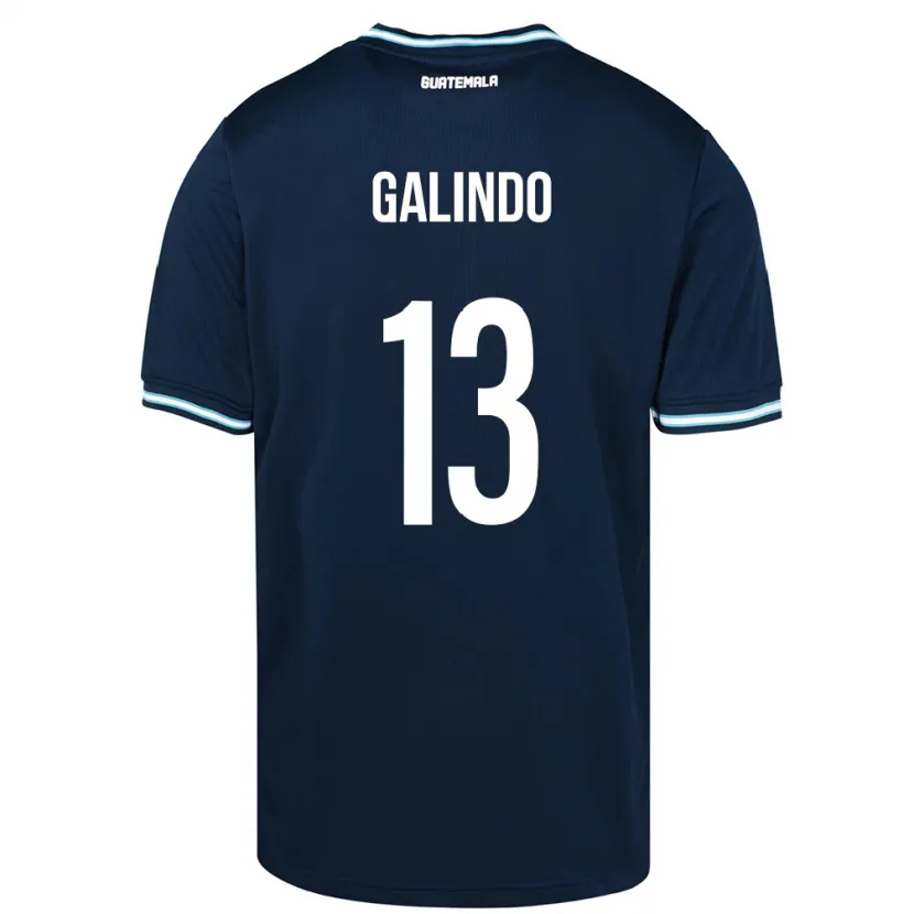 Danxen Kid Guatemala Alejandro Galindo #13 Blue Away Jersey 24-26 T-Shirt