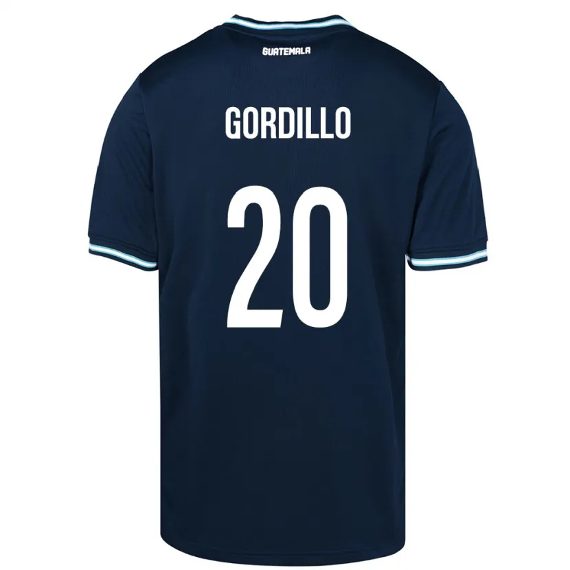 Danxen Kid Guatemala Gerardo Gordillo #20 Blue Away Jersey 24-26 T-Shirt