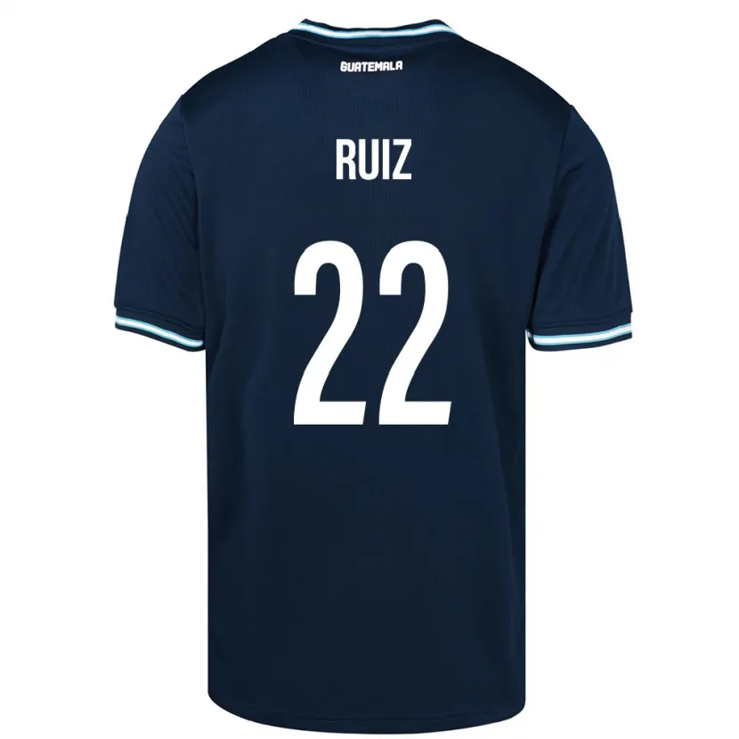 Danxen Kid Guatemala Kevin Ruiz #22 Blue Away Jersey 24-26 T-Shirt