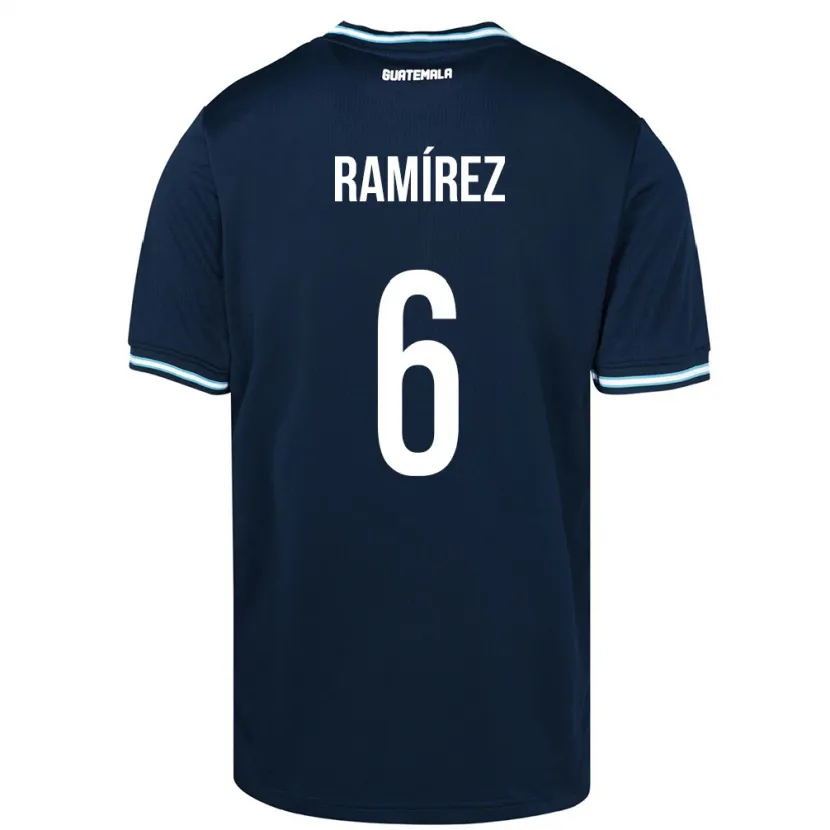 Danxen Kid Guatemala Kevin Ramírez #6 Blue Away Jersey 24-26 T-Shirt