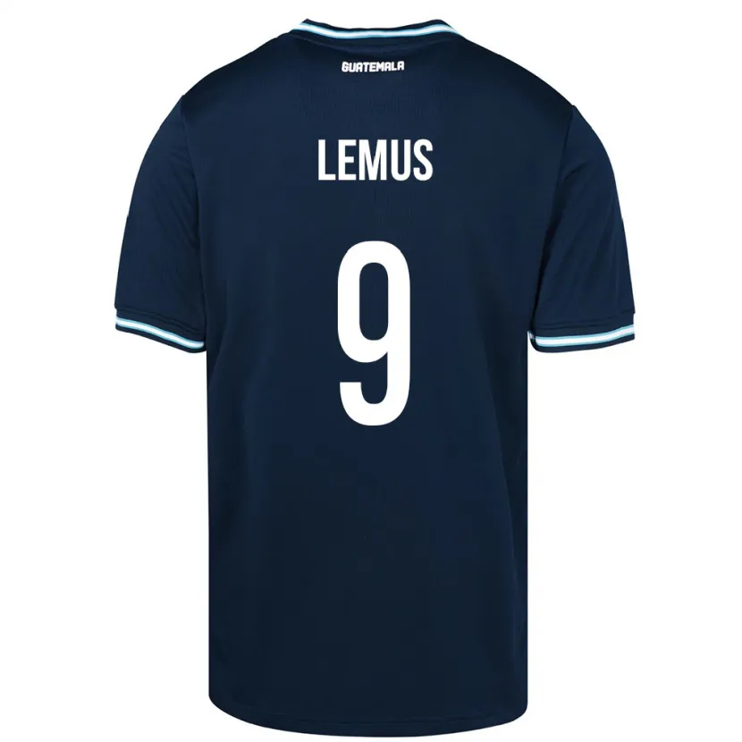 Danxen Kid Guatemala Erick Lemus #9 Blue Away Jersey 24-26 T-Shirt