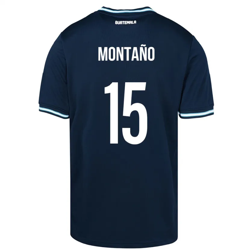 Danxen Kid Guatemala Figo Montaño #15 Blue Away Jersey 24-26 T-Shirt