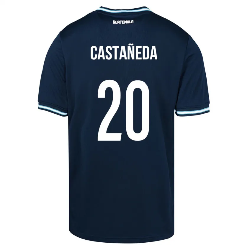 Danxen Kid Guatemala Brayam Castañeda #20 Blue Away Jersey 24-26 T-Shirt