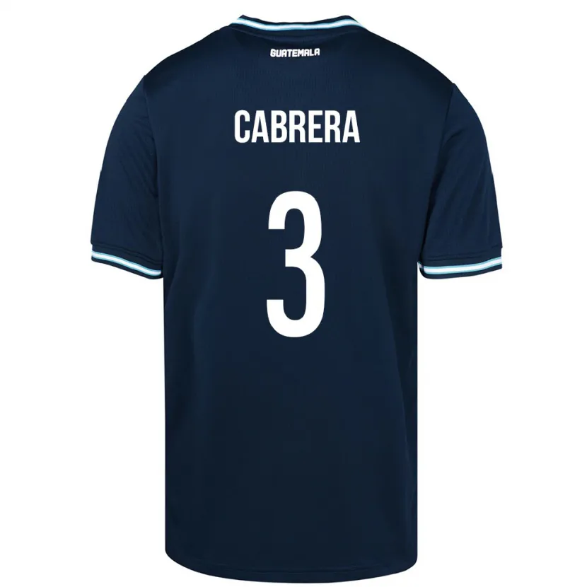 Danxen Kid Guatemala Gabriel Cabrera #3 Blue Away Jersey 24-26 T-Shirt