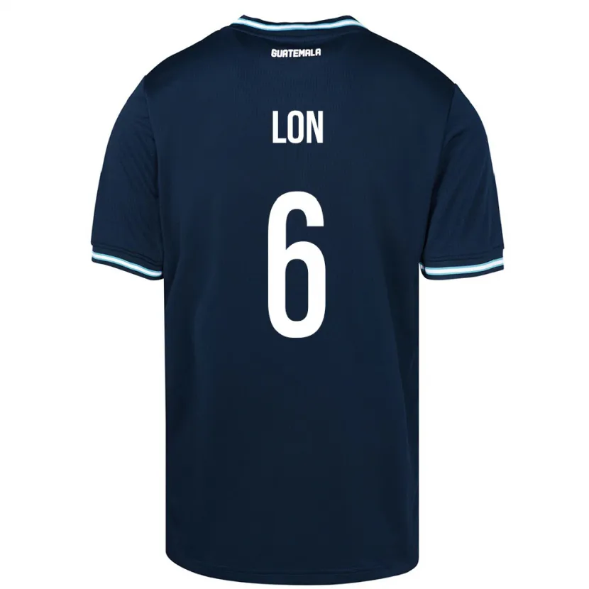 Danxen Kid Guatemala Ariel Lon #6 Blue Away Jersey 24-26 T-Shirt