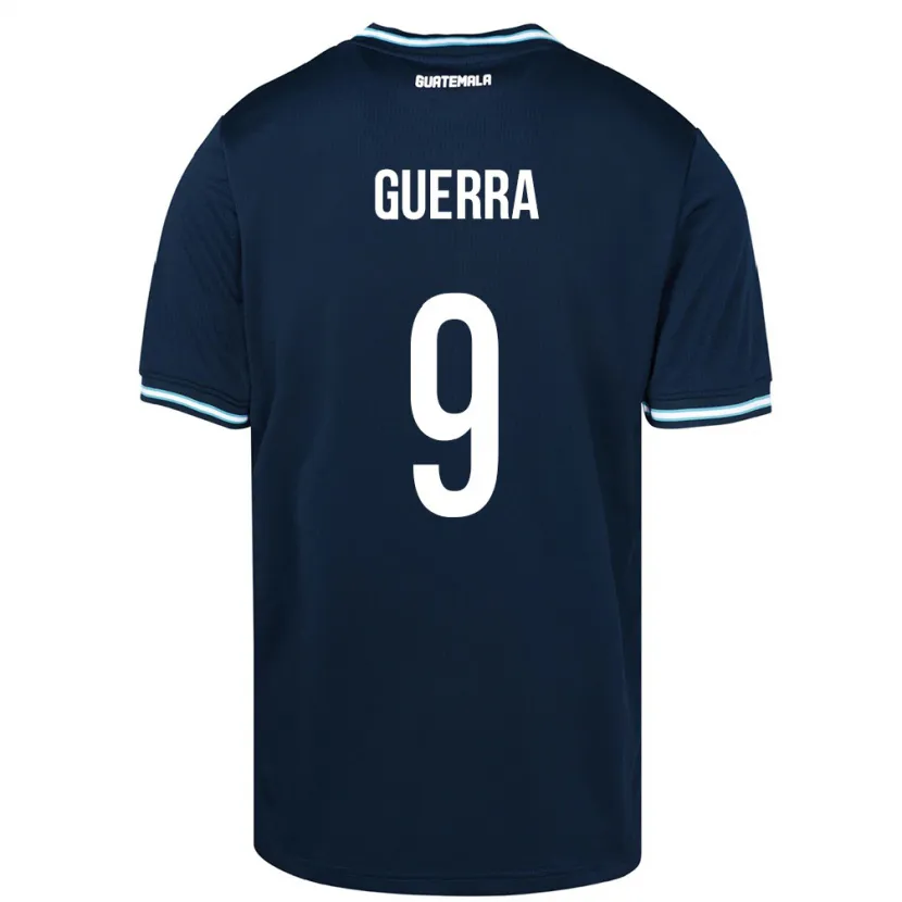 Danxen Kid Guatemala Oseas Guerra #9 Blue Away Jersey 24-26 T-Shirt