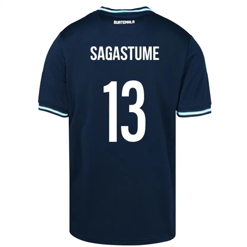 Danxen Kid Guatemala Selvin Sagastume #13 Blue Away Jersey 24-26 T-Shirt