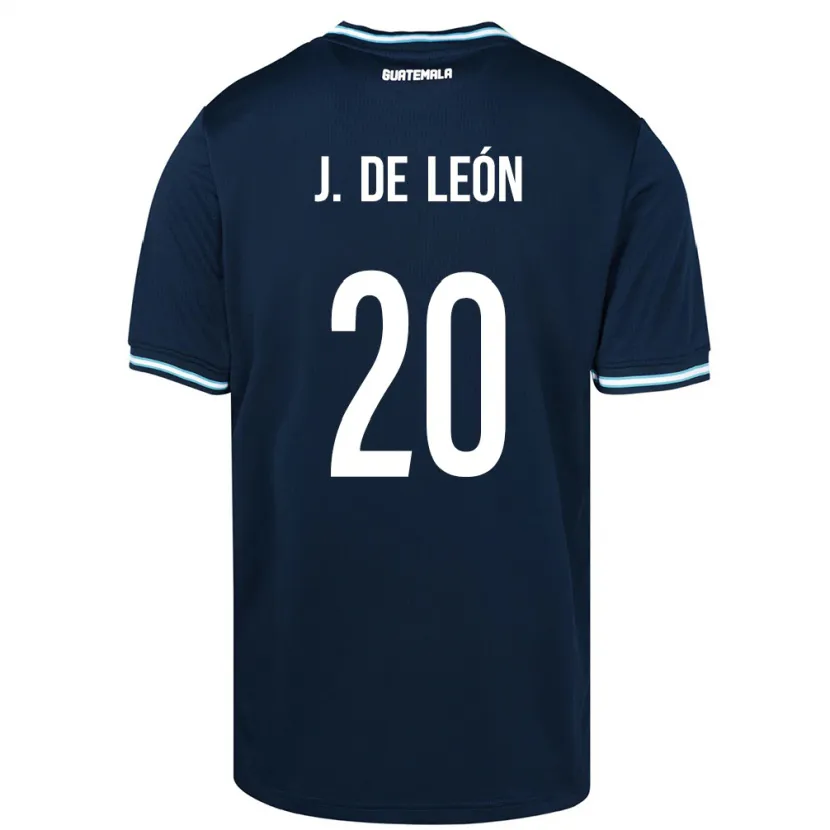 Danxen Kid Guatemala Jorge De León #20 Blue Away Jersey 24-26 T-Shirt