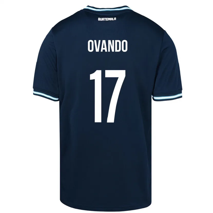 Danxen Kid Guatemala Sandra Ovando #17 Blue Away Jersey 24-26 T-Shirt