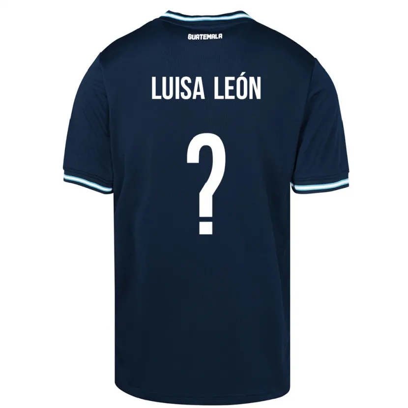 Danxen Kid Guatemala Luisa León #0 Blue Away Jersey 24-26 T-Shirt