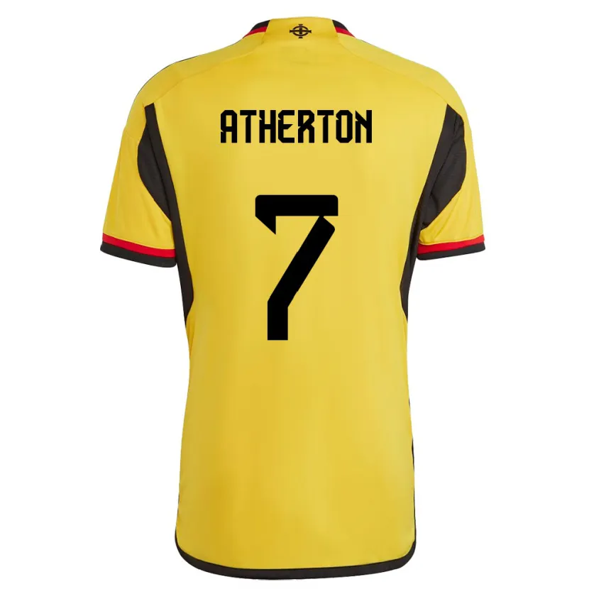 Danxen Kid Northern Ireland Chris Atherton #7 White Away Jersey 24-26 T-Shirt