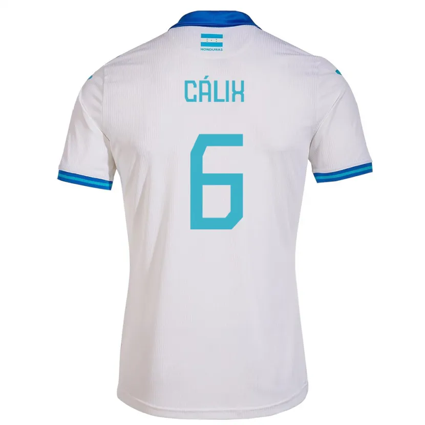 Danxen Men Honduras Noel Cálix #6 White Home Jersey 24-26 T-Shirt