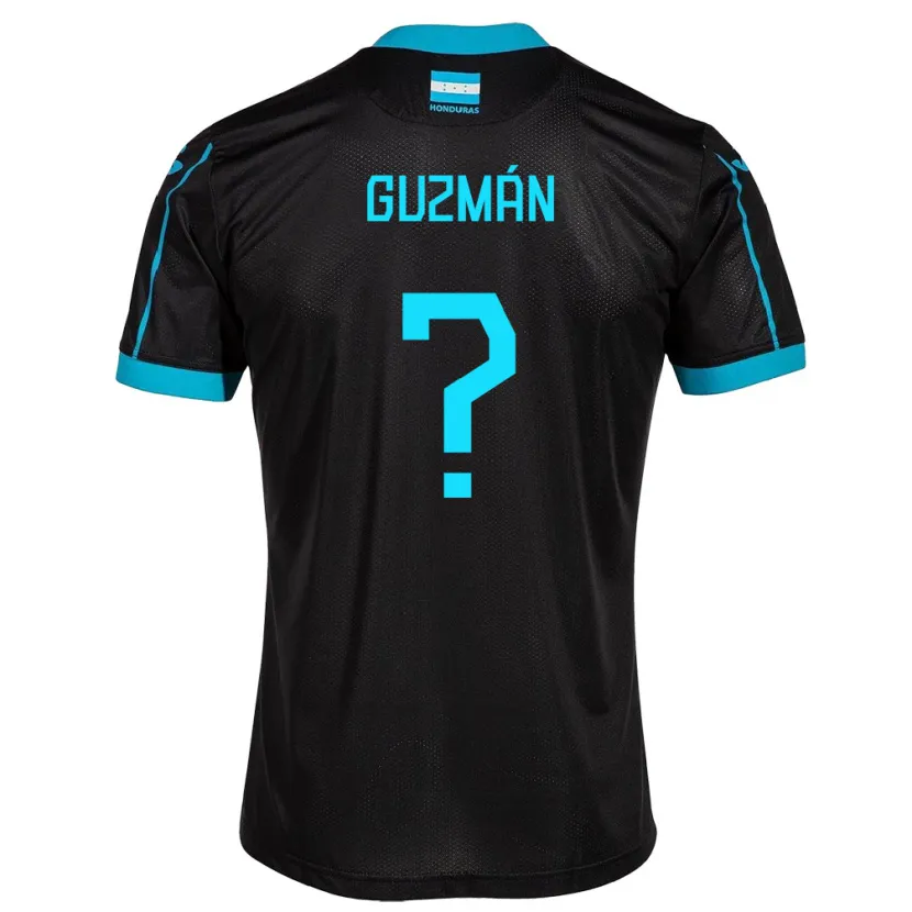 Danxen Men Honduras Giselle Guzmán #0 Black Away Jersey 24-26 T-Shirt