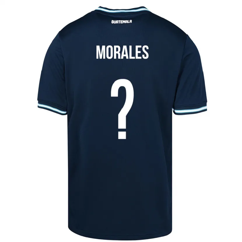 Danxen Men Guatemala Karla Morales #0 Blue Away Jersey 24-26 T-Shirt