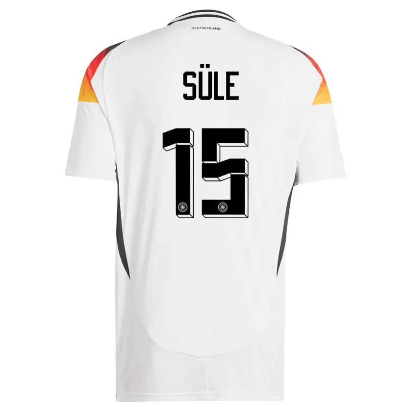 Danxen Kid Germany Niklas Sule #15 White Home Jersey 24-26 T-Shirt