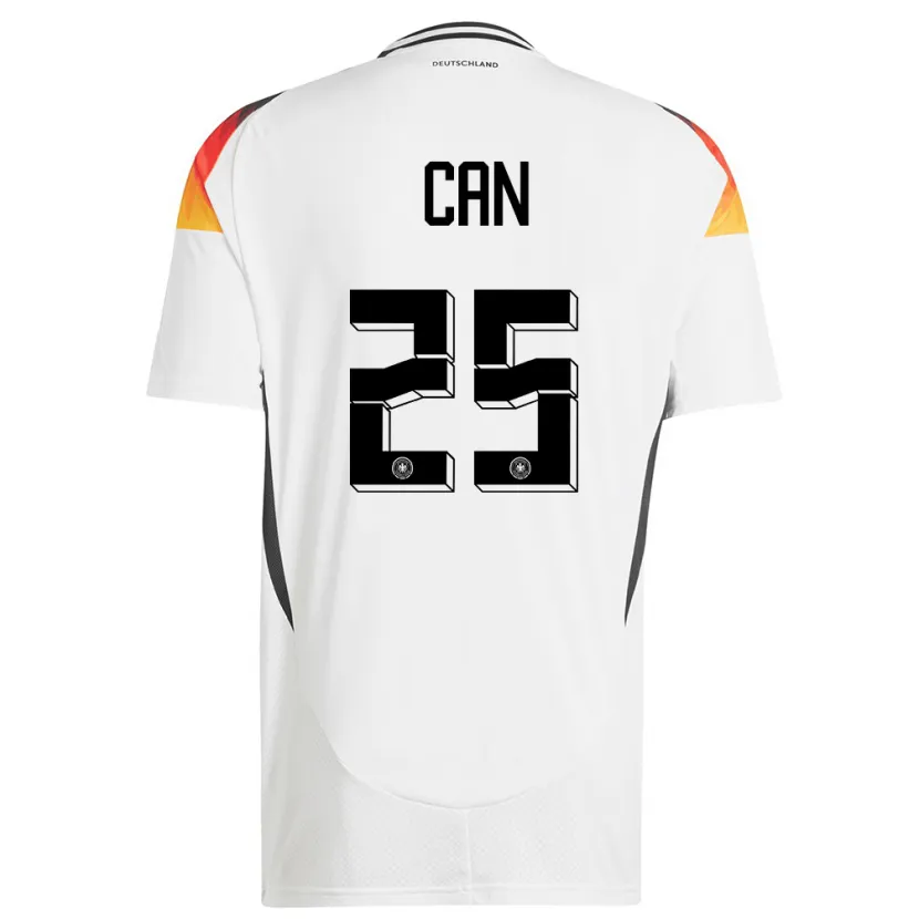 Danxen Kid Germany Emre Can #25 White Home Jersey 24-26 T-Shirt