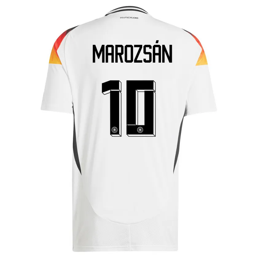 Danxen Kid Germany Dzsenifer Marozsan #10 White Home Jersey 24-26 T-Shirt