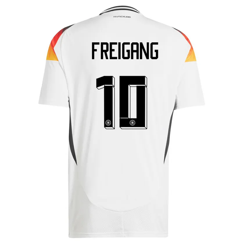 Danxen Kid Germany Laura Freigang #10 White Home Jersey 24-26 T-Shirt