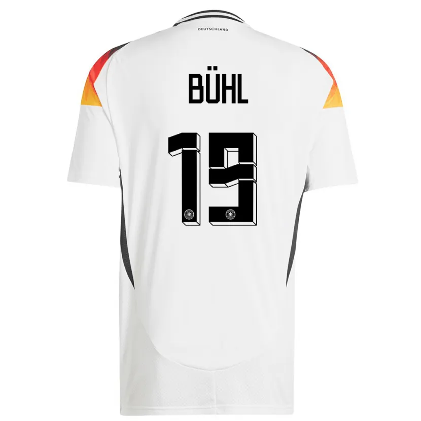 Danxen Kid Germany Klara Buhl #19 White Home Jersey 24-26 T-Shirt